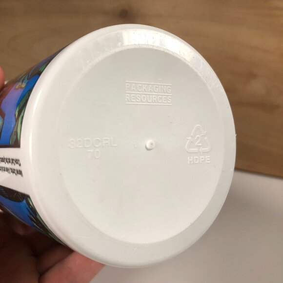 Vintage 1995 7" Hardees Marvel Comics X-Men Cartoon Plastic Drink Cup NO LID - Picture 7 of 8